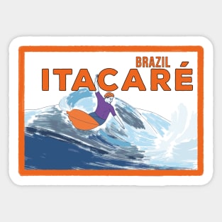 Itacaré Brazil Sticker